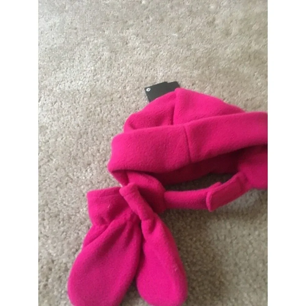 Air Jordan Jumpman Baby Girls Fleece Hat Set 2 Piece Size Infant Pink